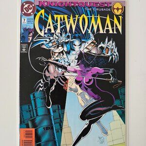 CATWOMAN #7 Feb 1994 DC Comics KnightQuest The Crusade VF/NM